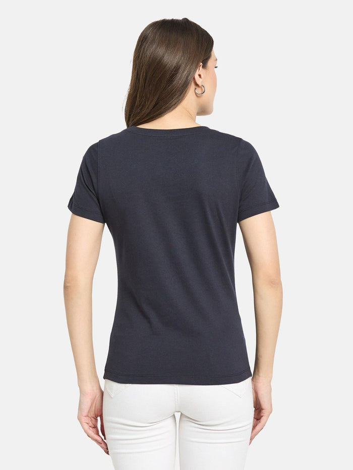 METTLE Women Floral Printed T-shirt
