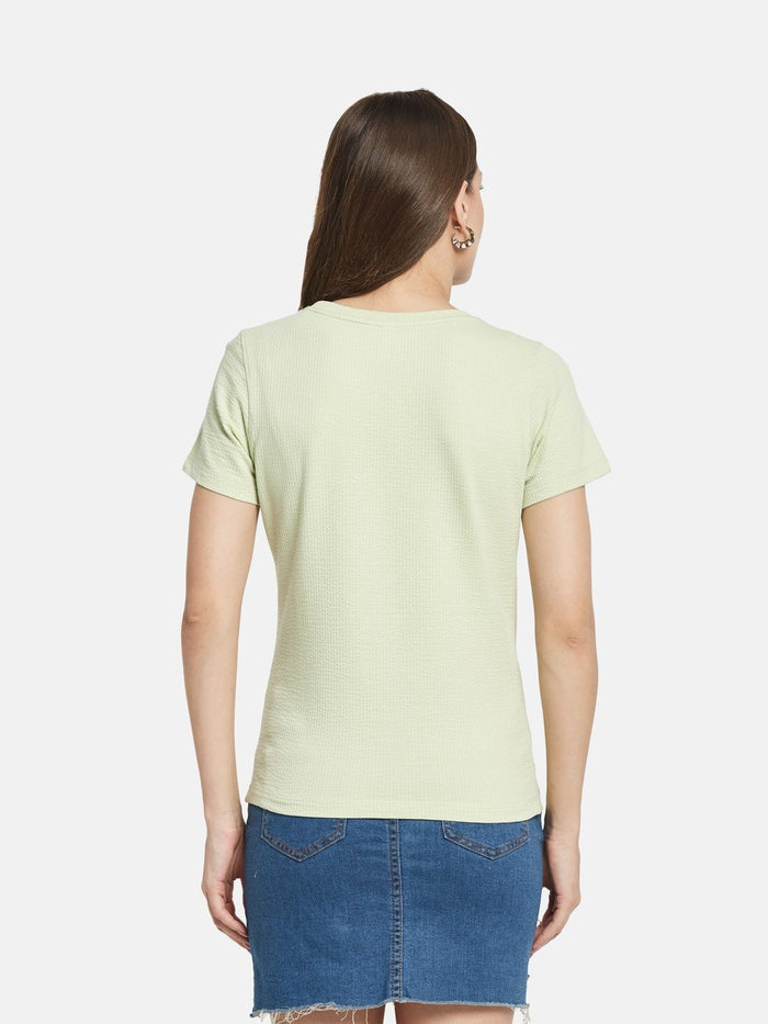 METTLE Women Floral Printed T-shirt