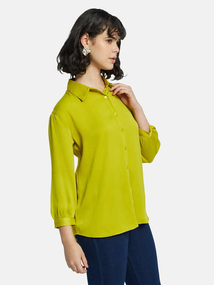 METTLE Women Opaque Casual Shirt