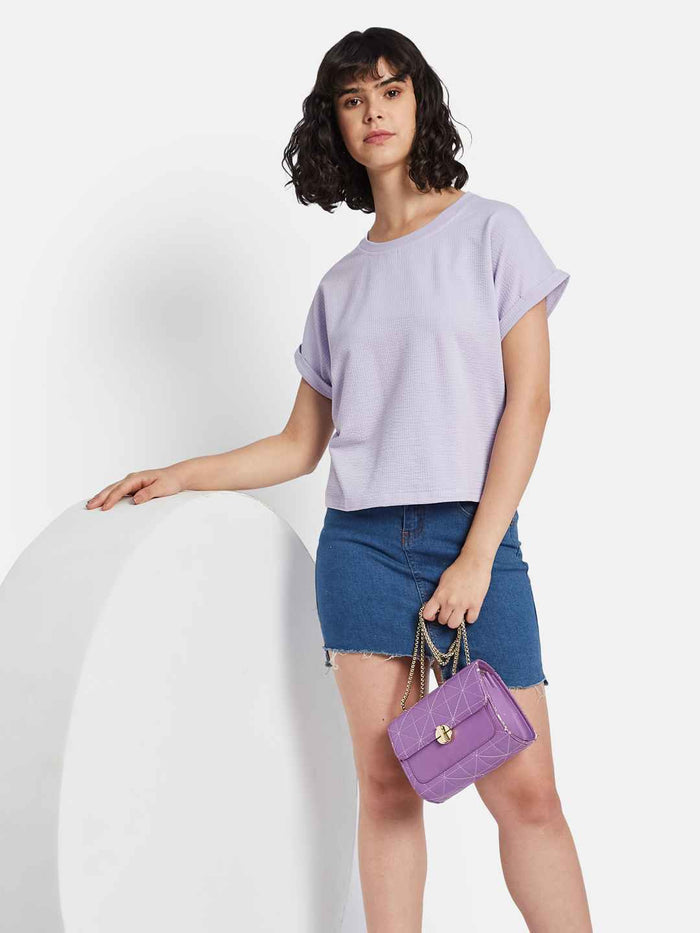 METTLE Women Printed T-shirt