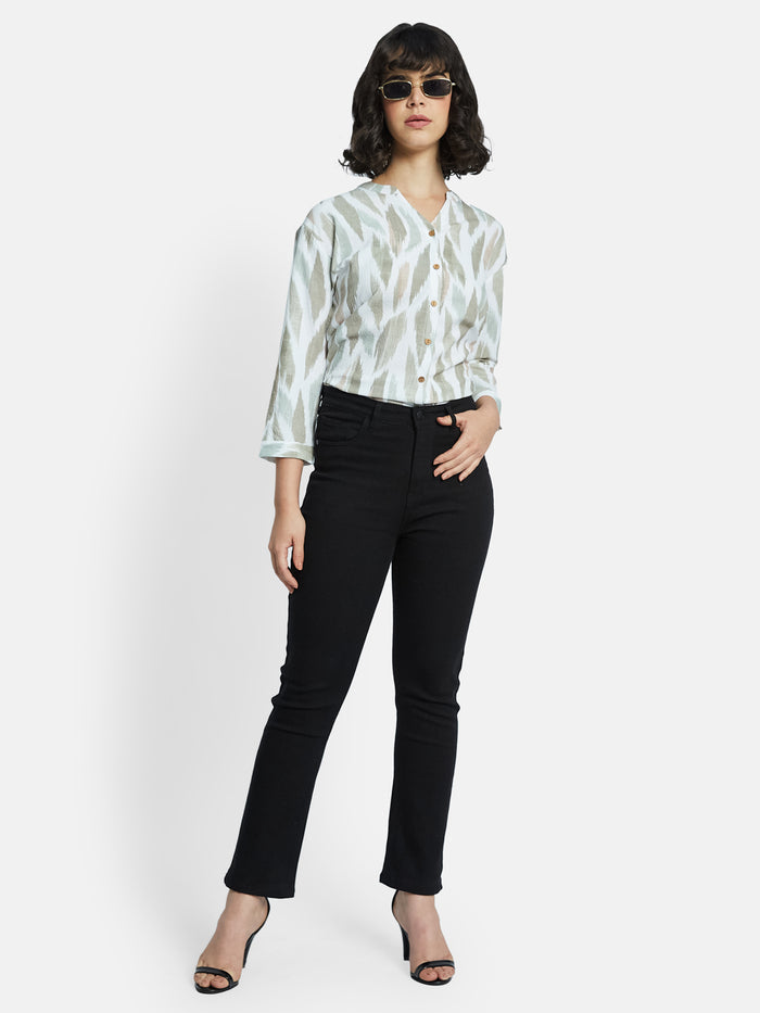 METTLE Women Straight Fit Stretchable Jeans