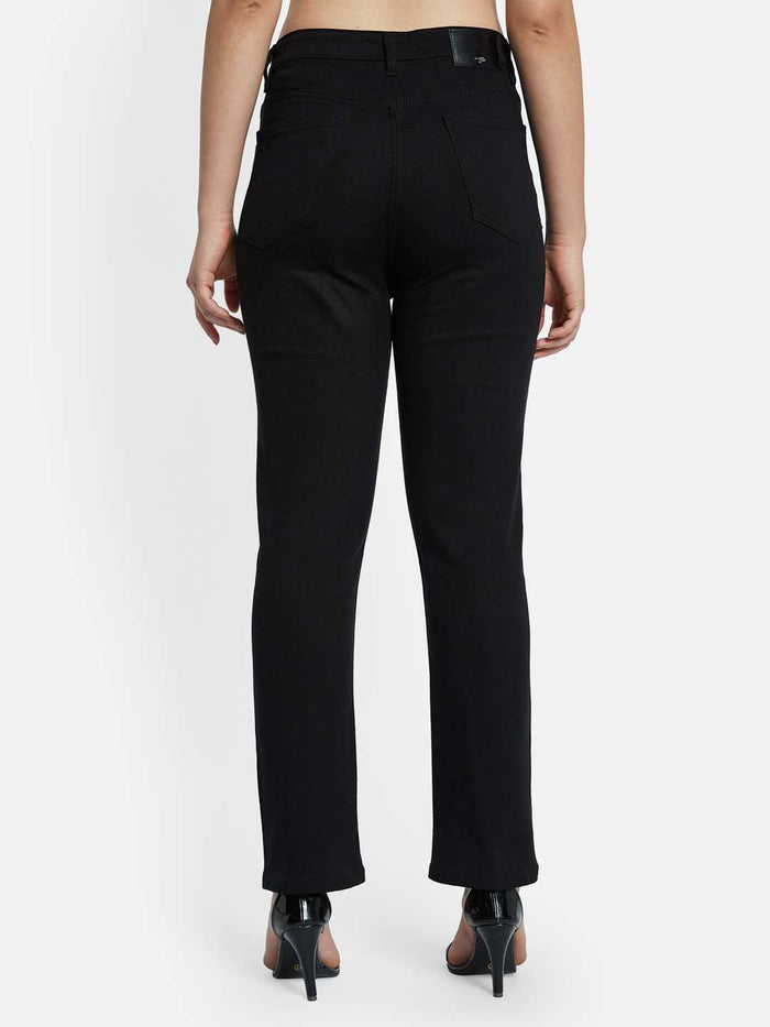 METTLE Women Straight Fit Stretchable Jeans