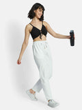 METTLE Women Textured Cotton Track Pants