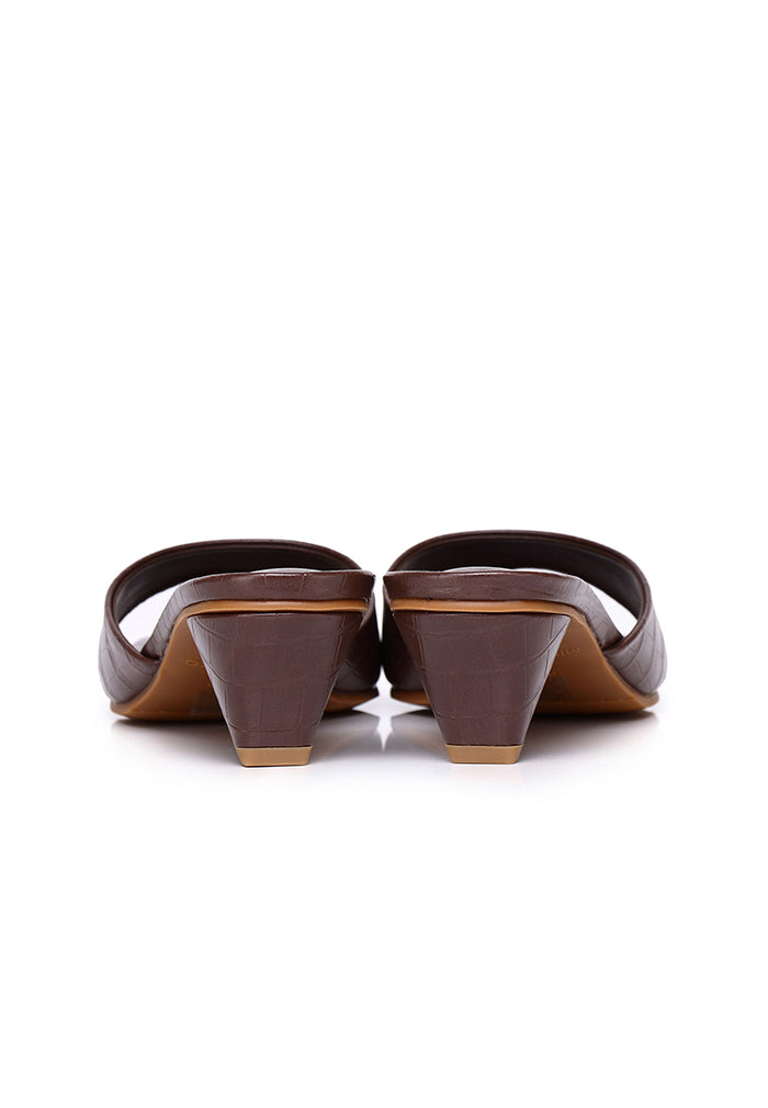 Millie Slip On Heels (Espresso)
