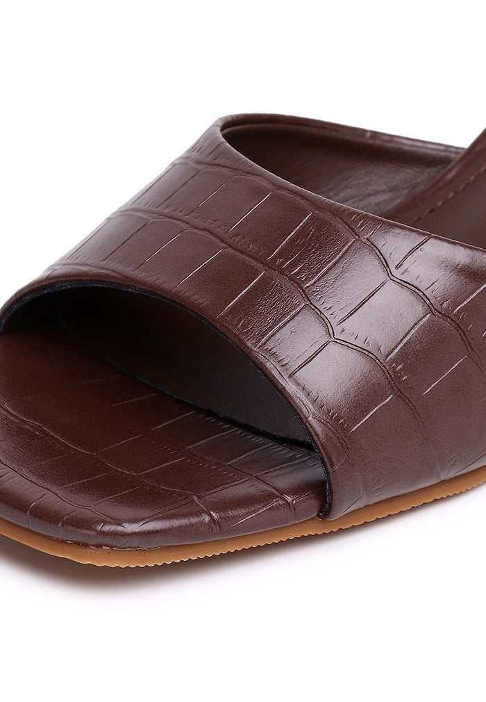 Millie Slip On Heels (Espresso)