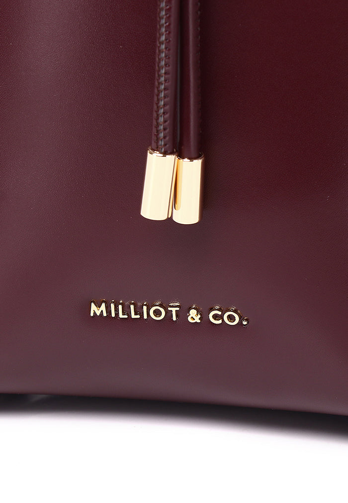Mira Crossbody Phone Bag (Maroon)