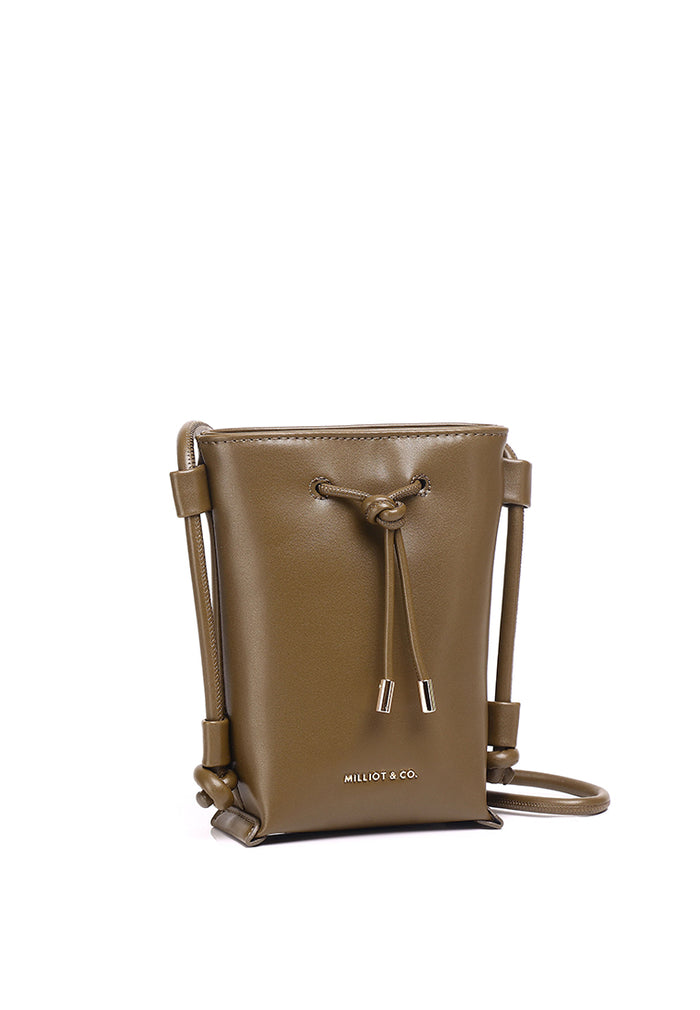 Mira Crossbody Phone Bag (Olive)