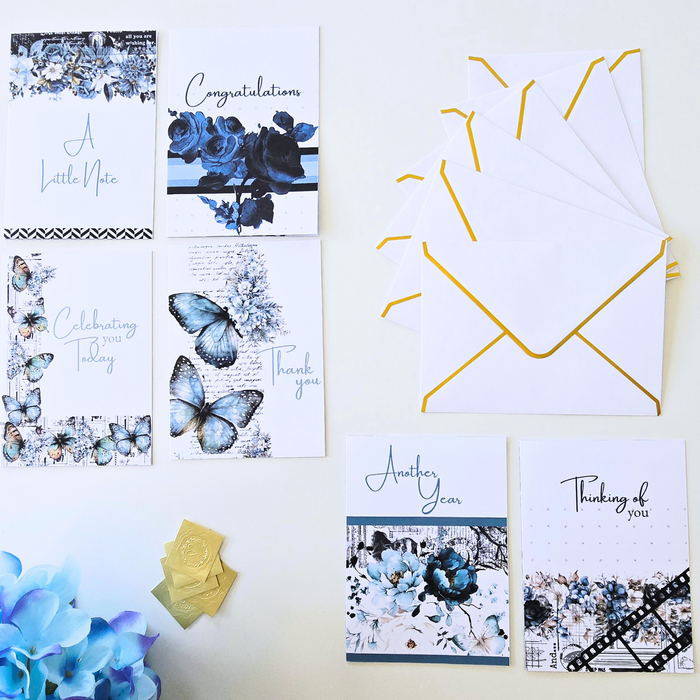 Moments Greeting Card Collection | Azure Blooms