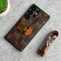 Monogram Card Holder Sling Case for Samsung Galaxy – Luxury Designer Cover
