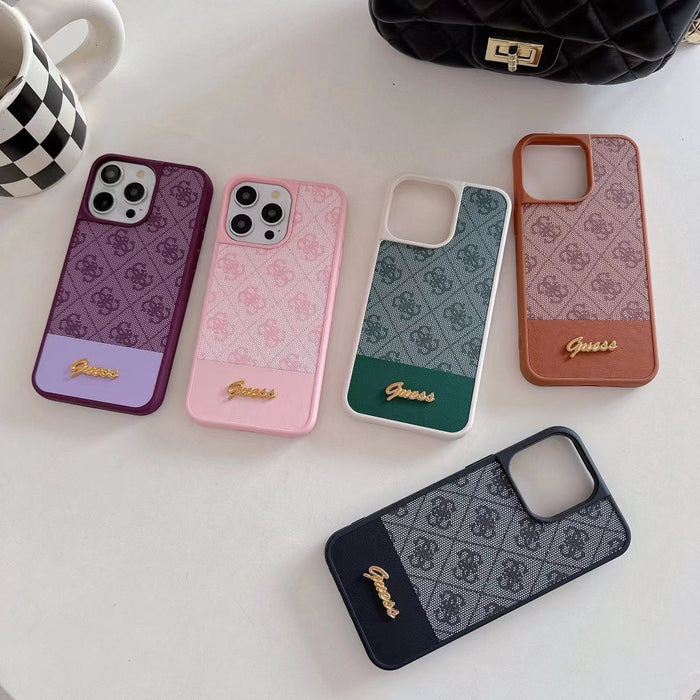 Monogram For iPhone Case
