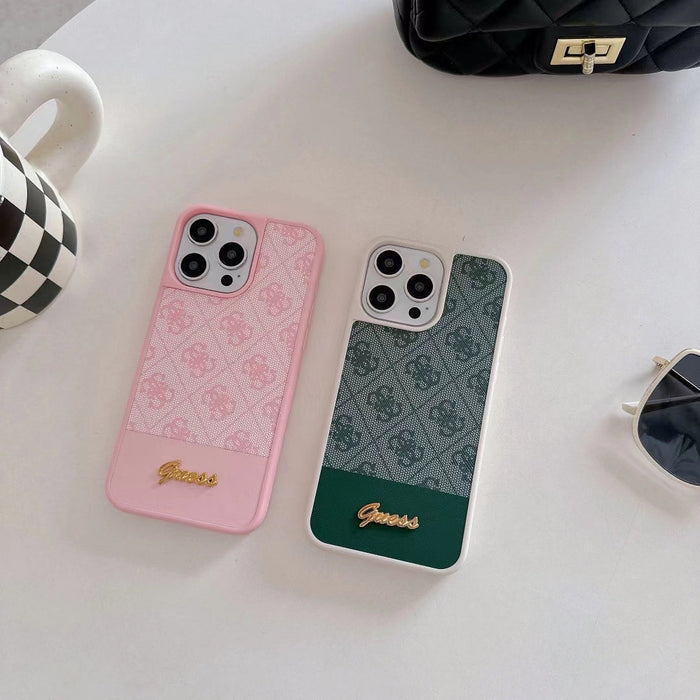 Monogram For iPhone Case