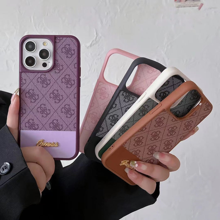 Monogram For iPhone Case