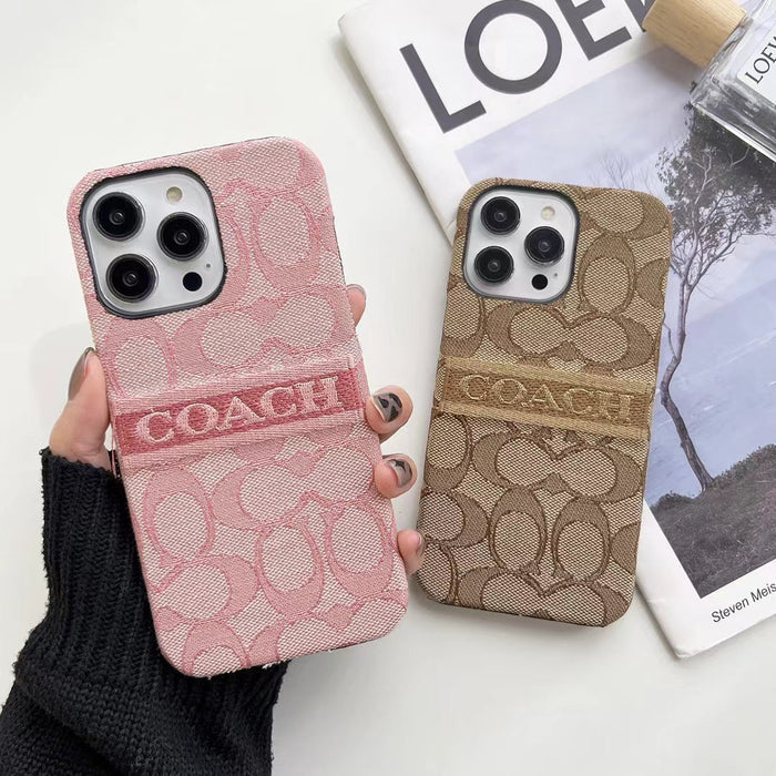 Monogram Phone Case – Stylish Protection in Elegant Colors