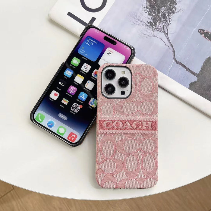 Monogram Phone Case – Stylish Protection in Elegant Colors