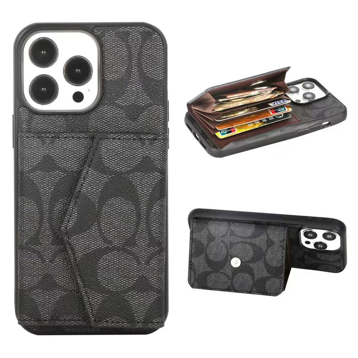 Monogram Wallet Phone Cases – Stylish & Functional Design