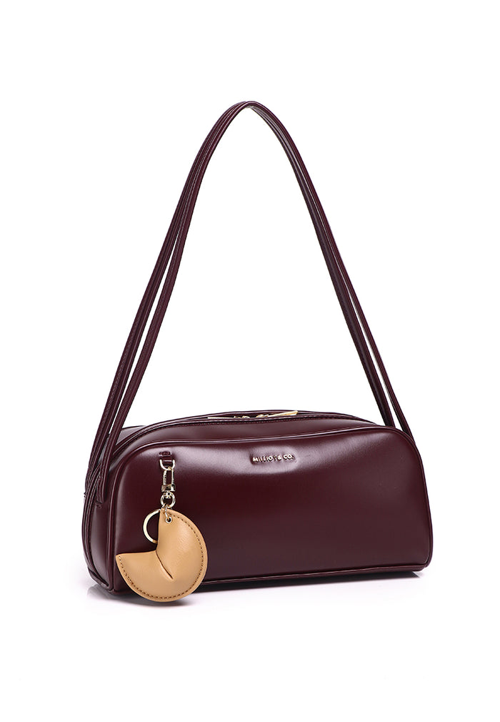 Morgan Shoulder Bag (Maroon)