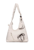 Mova Comfy Nylon Multi-Way Crossbody Bag (Beige)