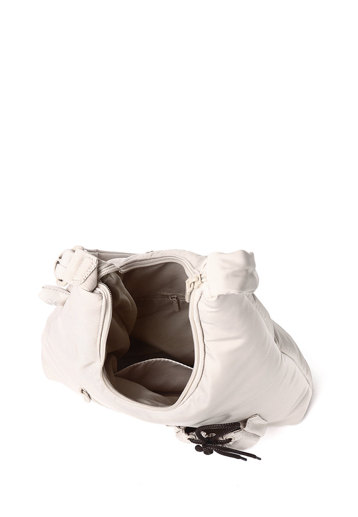 Mova Comfy Nylon Multi-Way Crossbody Bag (Beige)