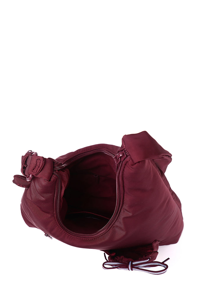 Mova Comfy Nylon Multi-Way Crossbody Bag (Maroon)