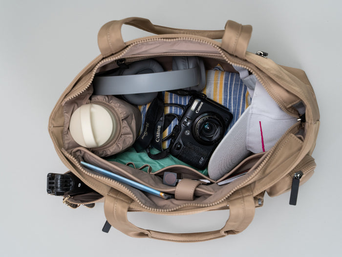 My Day Essentials Tote Bag (Khaki)