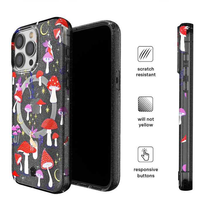 Mystic Mushrooms iPhone Case – Stylish Slim Phone Cover