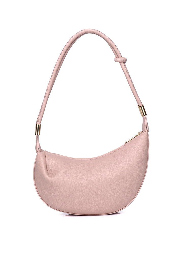 Nadia Knotted Shoulder Bag (Pink)