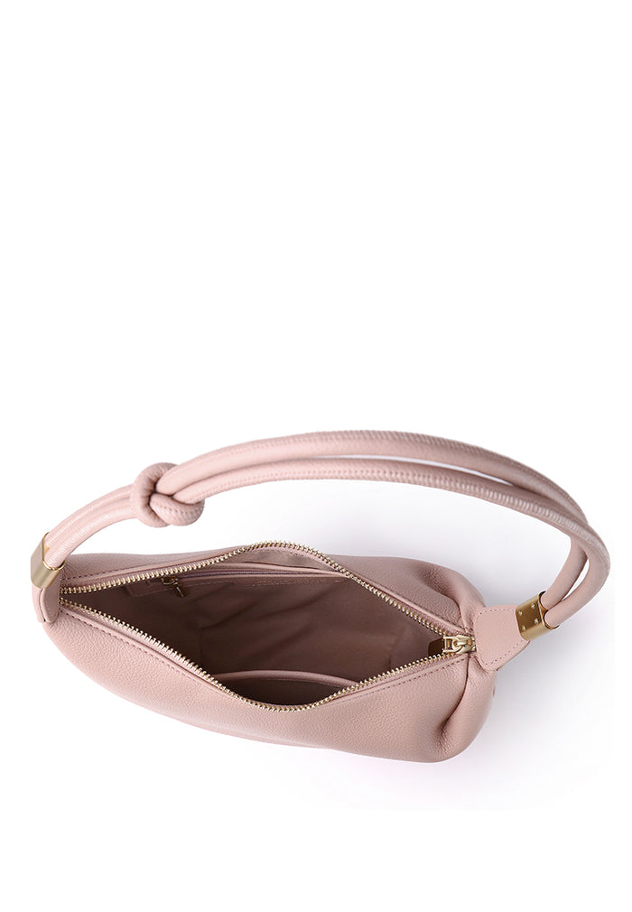 Nadia Knotted Shoulder Bag (Pink)