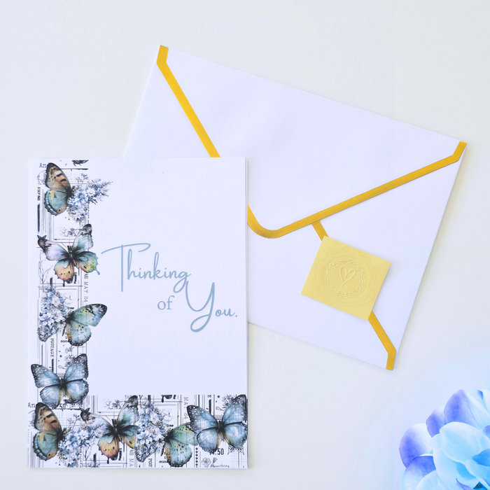 Notes Greeting Card Collection | Azure Blooms