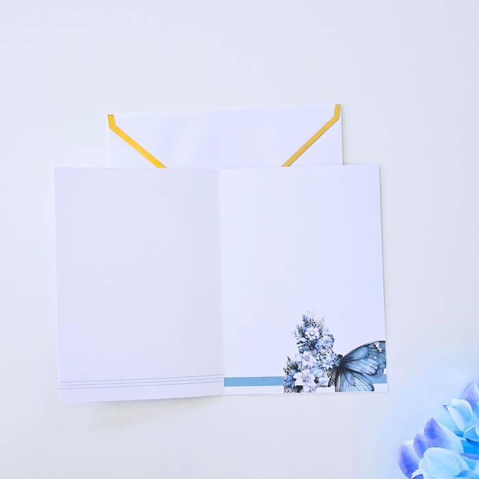 Notes Greeting Card Collection | Azure Blooms