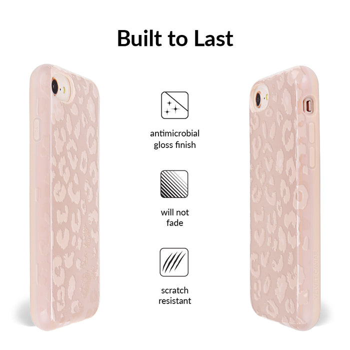 Nude Leopard iPhone Case – Trendy Protective Phone Cover