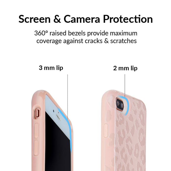 Nude Leopard iPhone Case – Trendy Protective Phone Cover