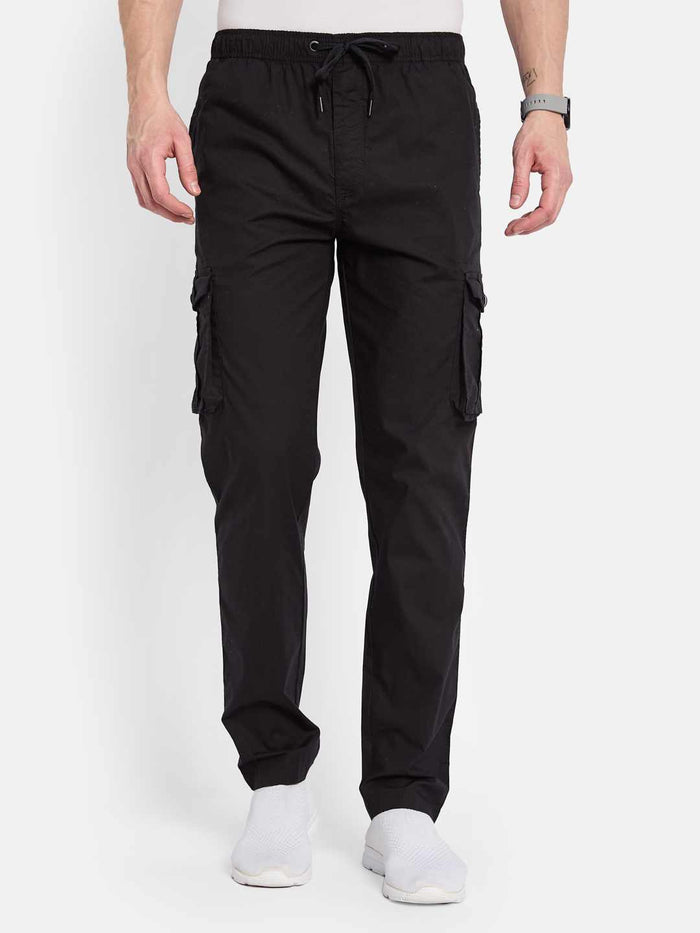 Octave Cotton Mid-Rise Trousers