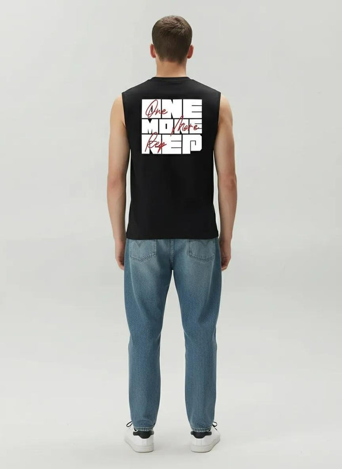 Octave Men Black Typography Printed T-shirt
