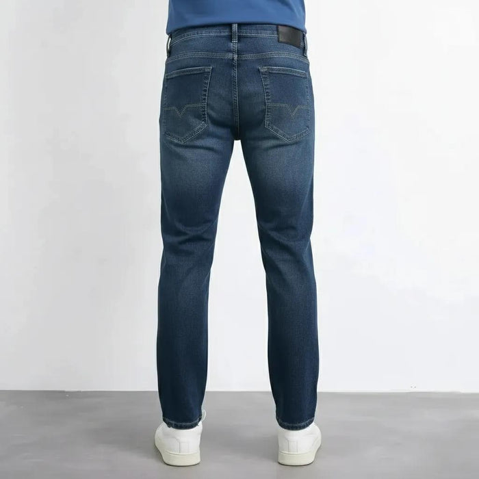 Octave Men Bootcut Mid-Rise Stretchable Jeans
