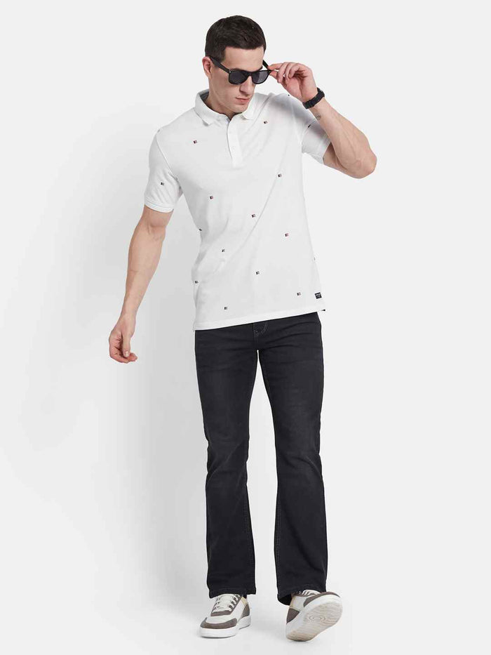 Octave Men Bootcut Stretchable Jeans