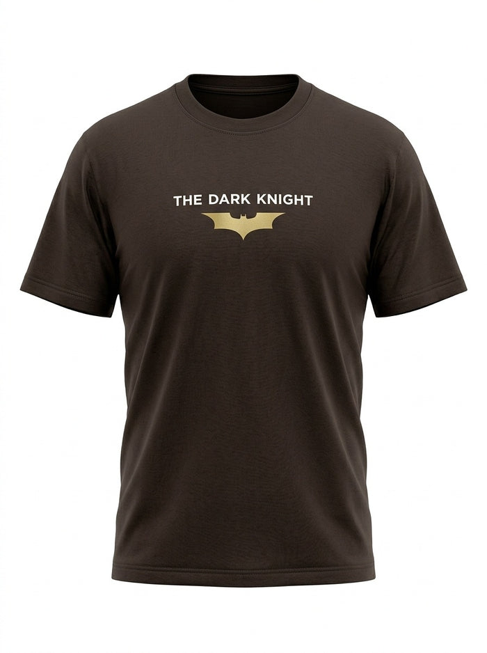 Octave Men Coffee Batman Printed T-shirt