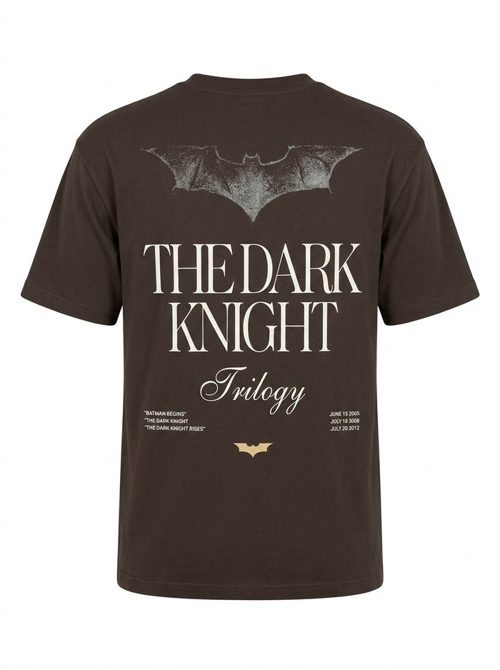 Octave Men Coffee Batman Printed T-shirt