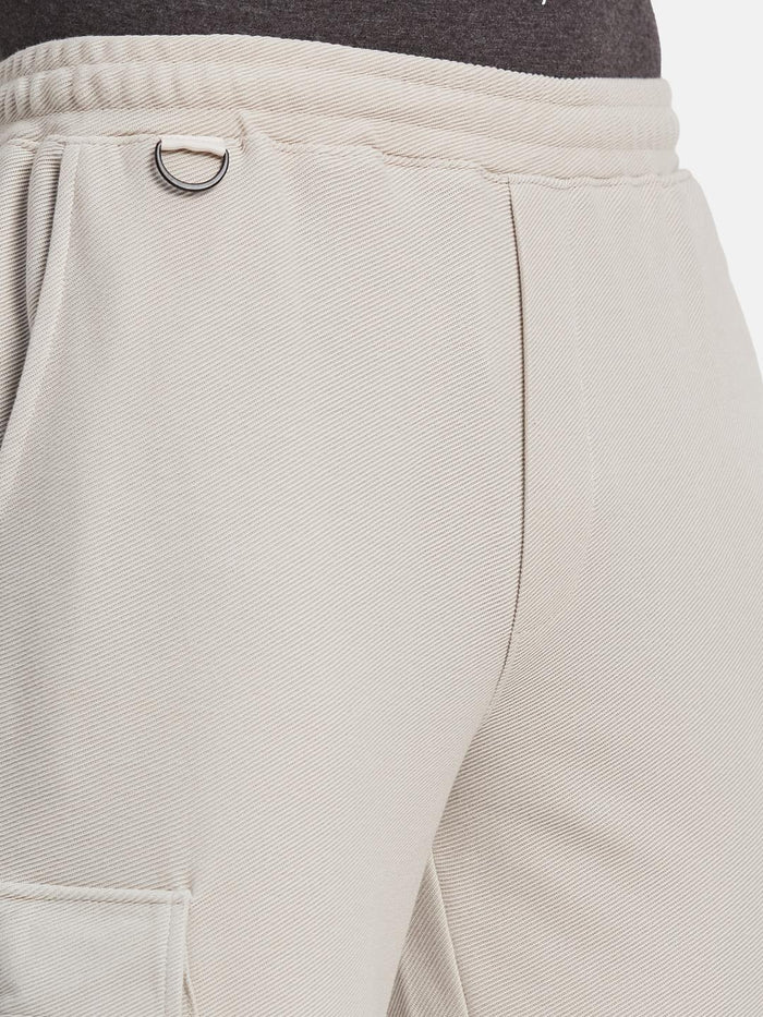 Octave Men Cotton Mid-Rise Cargo Track Pant