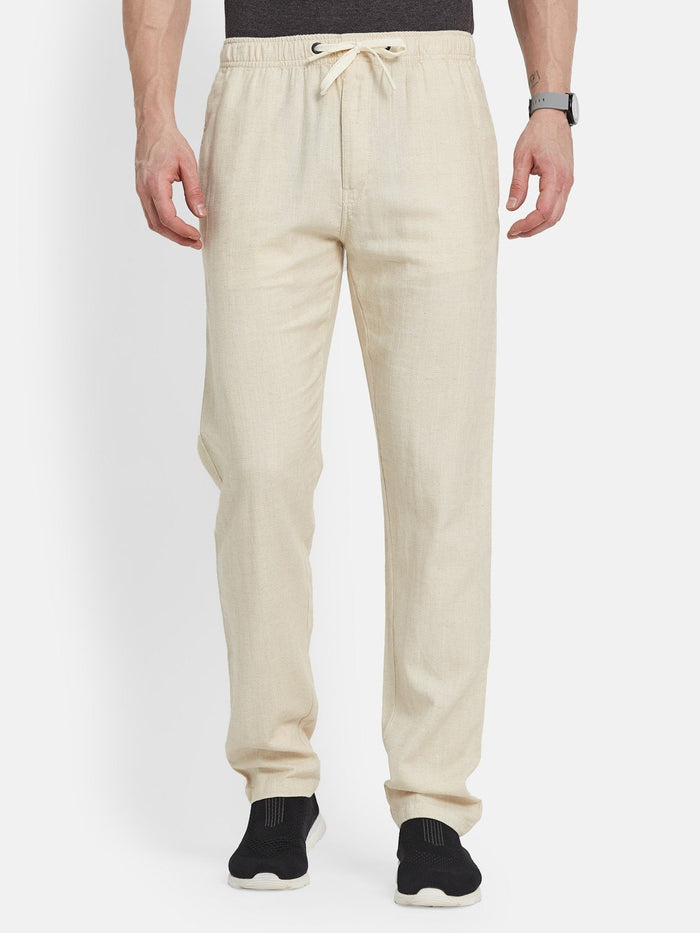 Octave Men Cotton Mid-Rise Track Pant