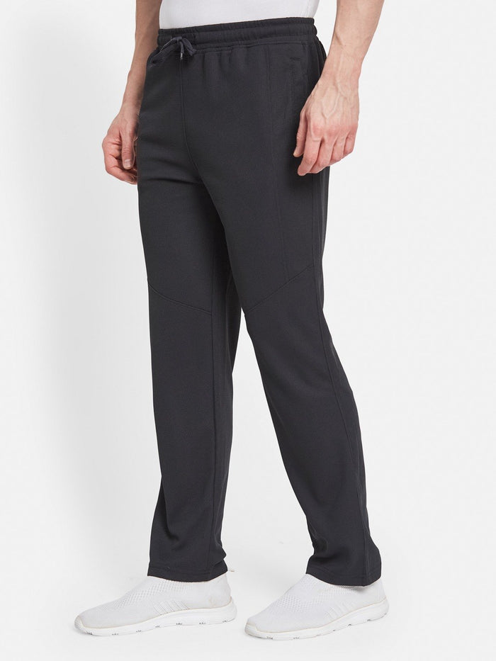 Octave Men Cotton Mid Rise Track Pants