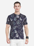 Octave Men Floral Printed T-shirt