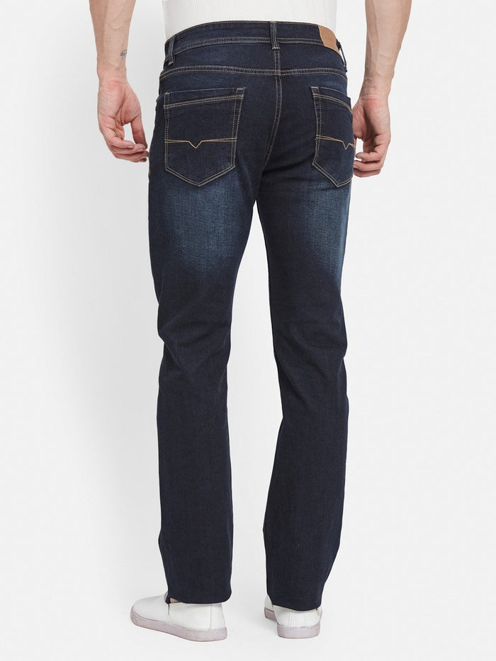Octave Men Heavy Fade Slim Fit Stretchable Jeans