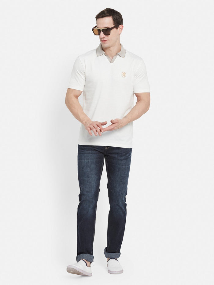 Octave Men Heavy Fade Slim Fit Stretchable Jeans