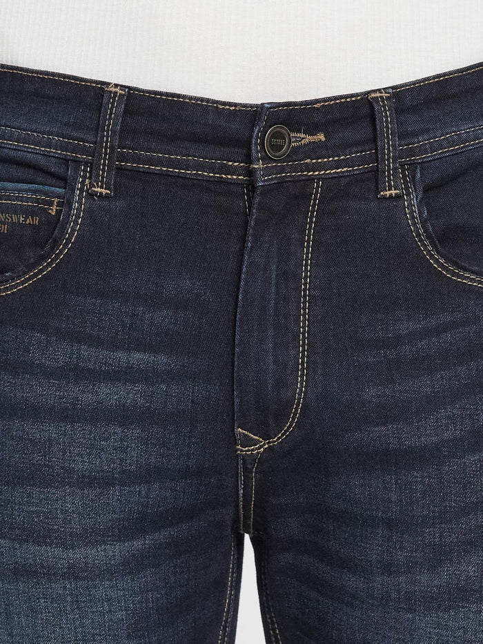 Octave Men Heavy Fade Slim Fit Stretchable Jeans