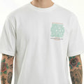 Octave Men Off White Printed T-shirt