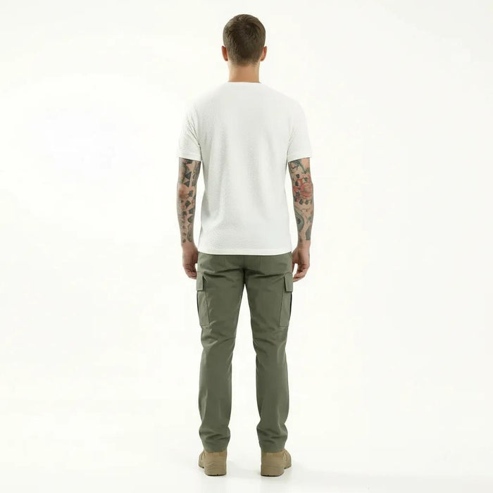 Octave Men Off White T-shirt