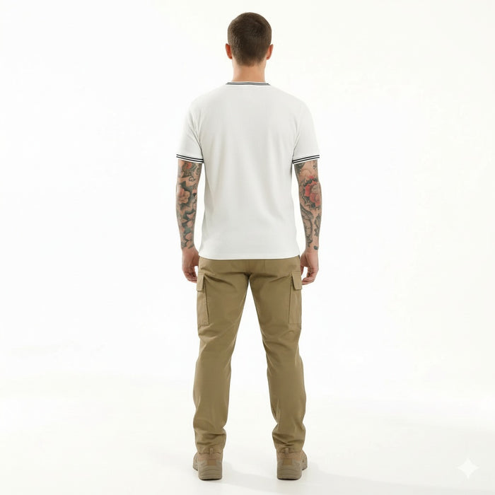 Octave Men Off White T-shirt