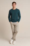 Octave Men Pacific Solid Round Neck Sweatshirt