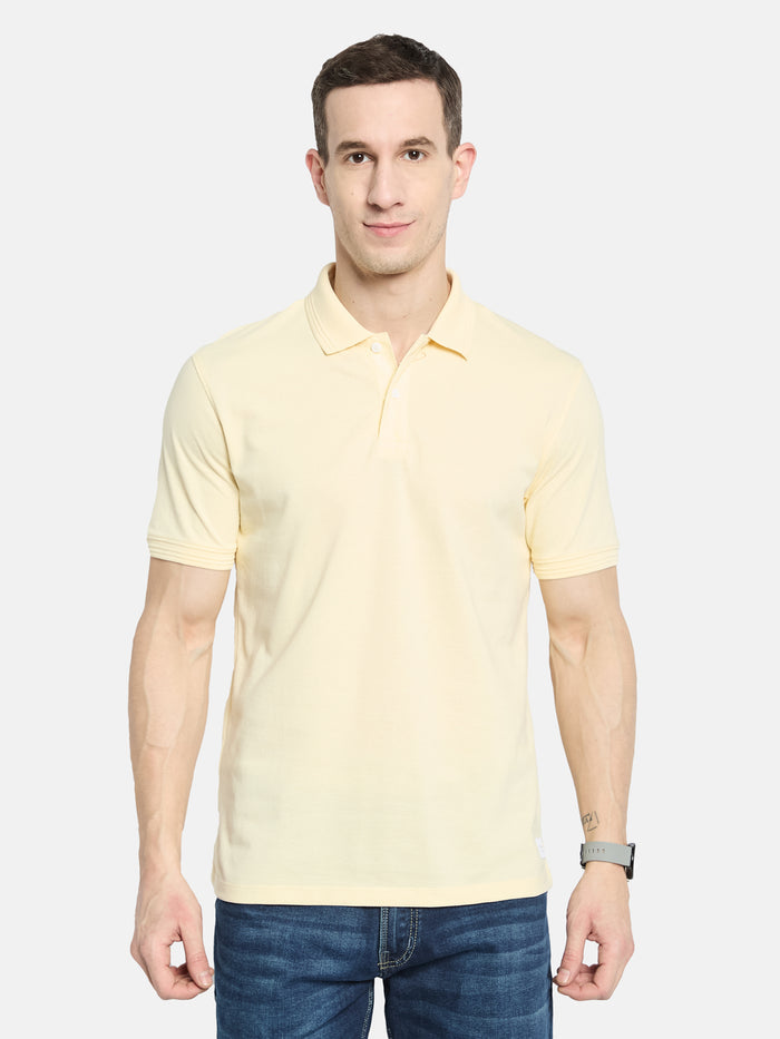 Octave Men Polo Collar T-shirt