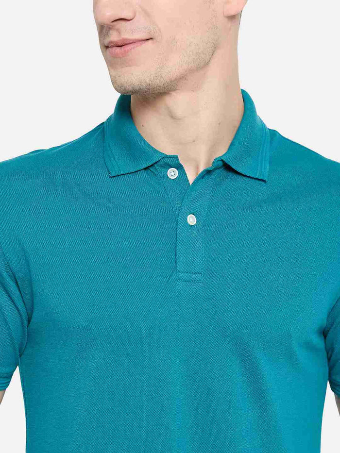 Octave Men Polo Collar T-shirt